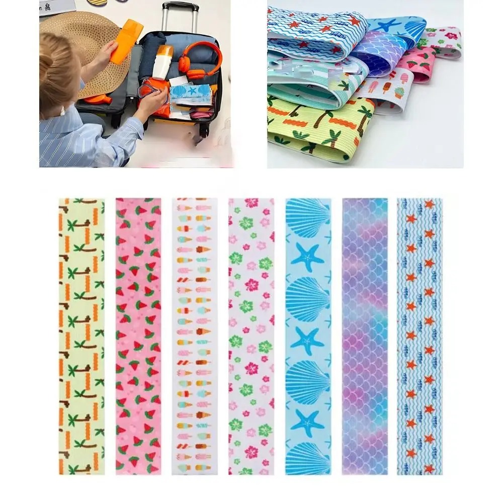 Picture 6: 1Pcs Creative Sunbed Strap Colorful Windproof Towel Bands Bed Sheet Storage Belt High Elasticity Lounger Strap