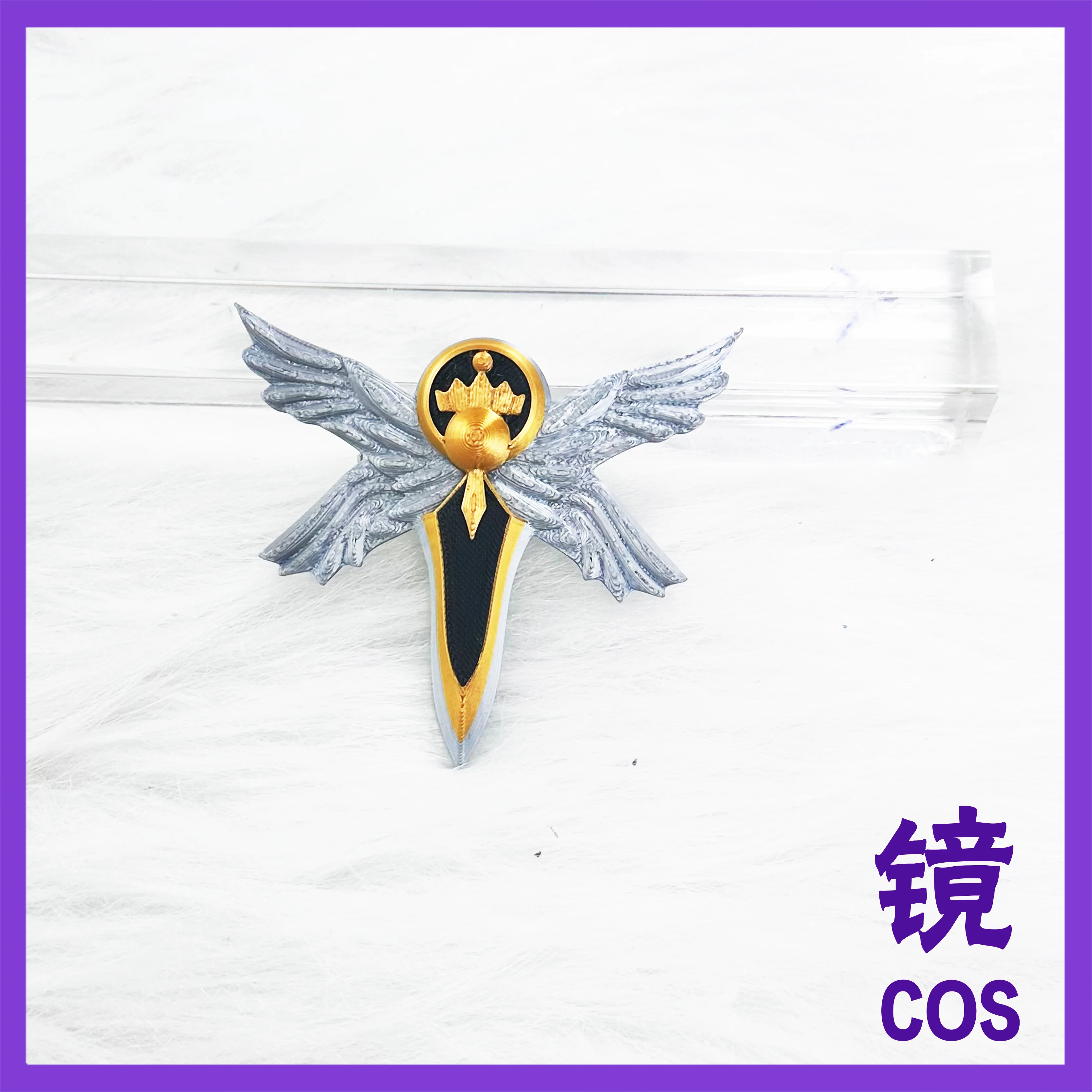 アニメ-コードギアス-反乱のルルーシュ-ゼロの騎士-‌-すずかくくるるぐいバッジ-コスプレ小道具-ハロウィンパーティーアクセサリー