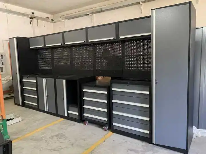 Factory Direct Supply Work Bench Tool Cabinet Workshop 8 Drawer Side Tool Cabinet Cheap Rolling Tool Cabinet