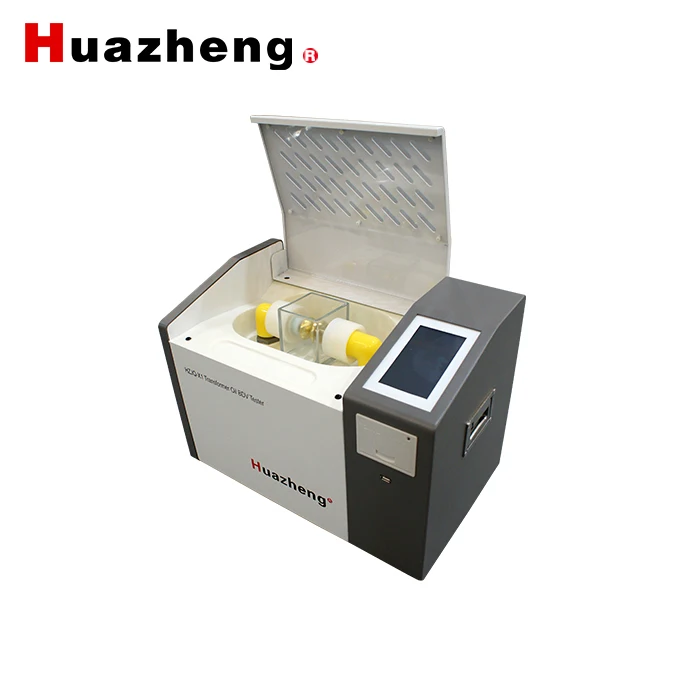 Baoding Huazheng Electric HZJQ-X1 Portable Transformer Oil Break Down Voltage (BDV) Tester 80 kV