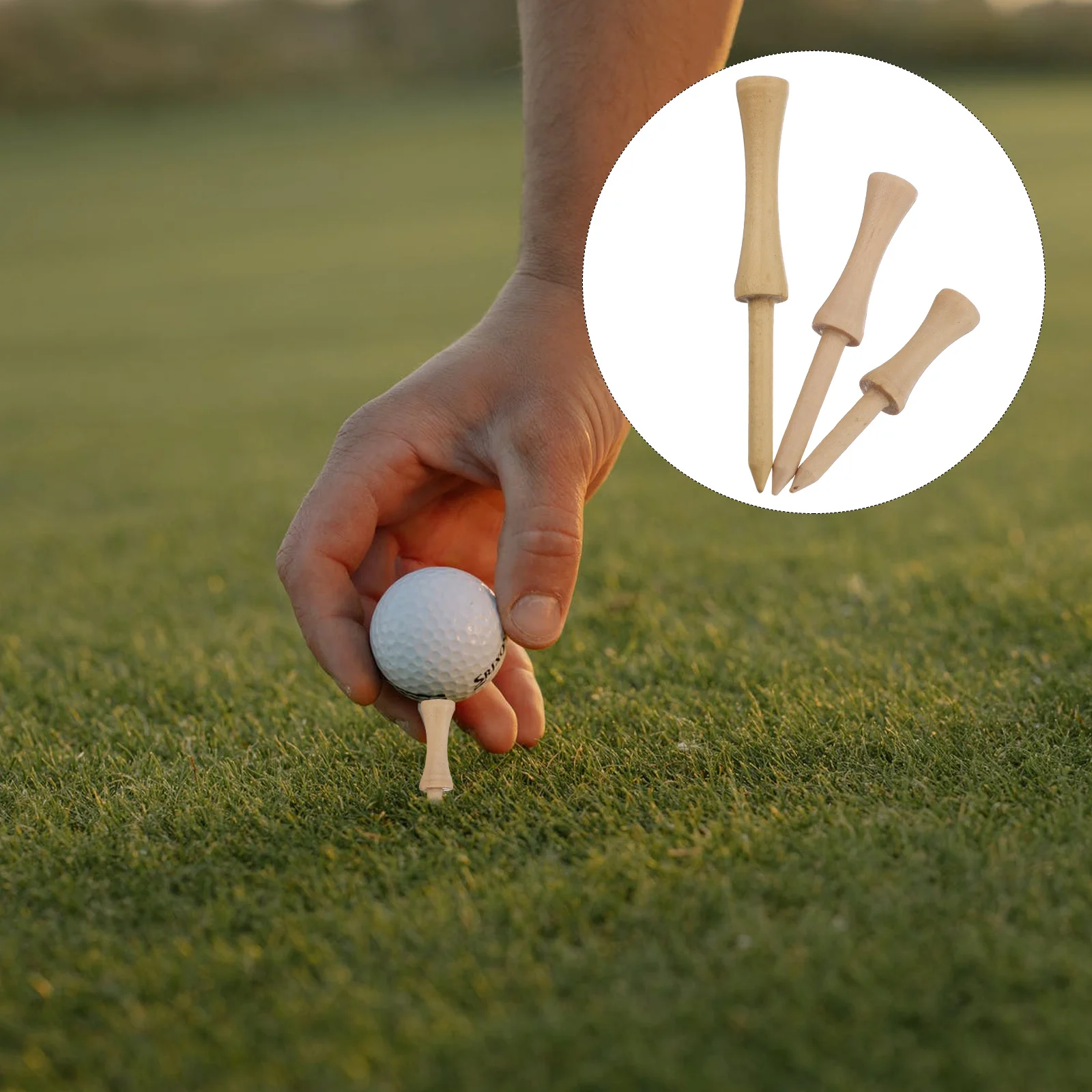 

35pcs Golf Tees Plastic Mini Golfing Tee Low Resistance Tip High Long Design Shallow Approach Maximized Training