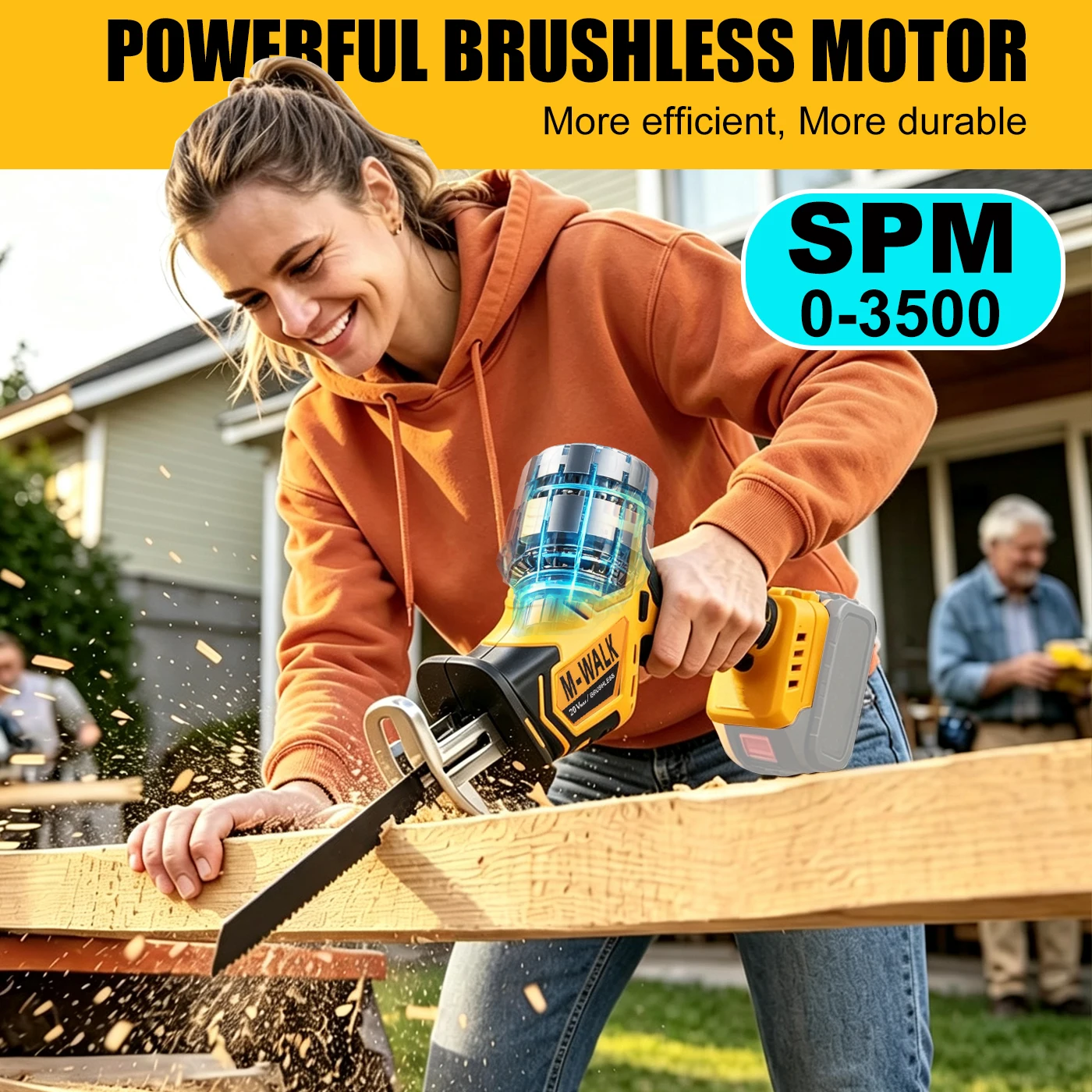 M-WALK 3500Spm Elektrikli Test - Reciprocating Saw Cordless incelemesi ve fiyatı