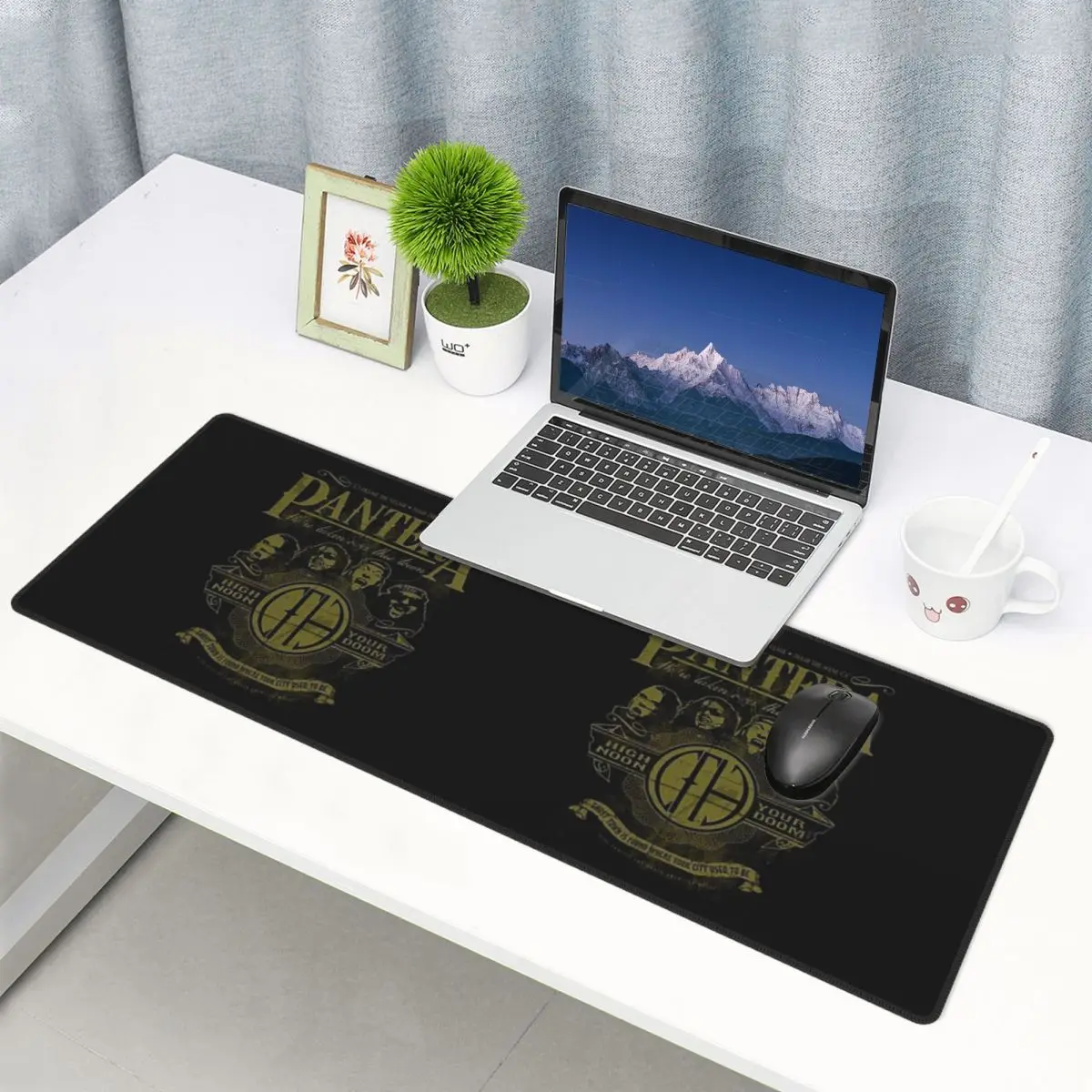 Large Mouse Pad US Pantera Band Dimebag Darrell Poster Gamer PC Laptop Mats Keyboard Carpet Computer Gaming Desk Mat