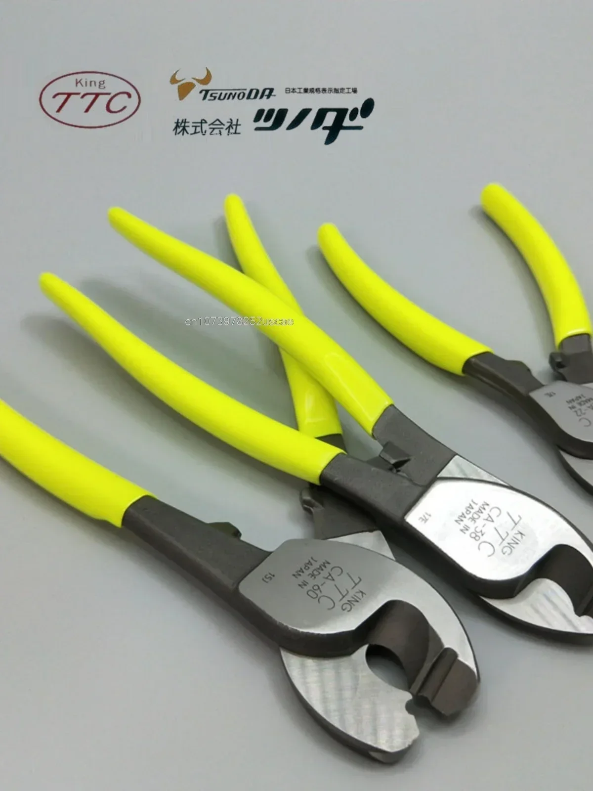 اليابان TTC 6 8 10 بوصة كماشة كابل حافة مزدوجة نوع CA-22 CA-38 CA-60 #5