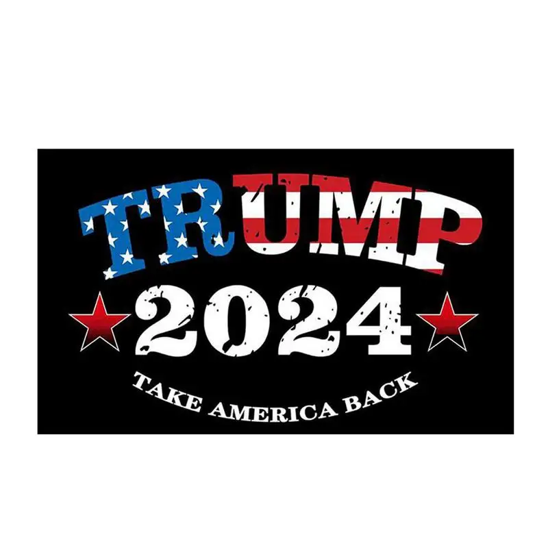 2024 Donald Trump Decoration Sticker MAGA Presidential Election Decal Take America Back Stickers For Laptop Windows Cars