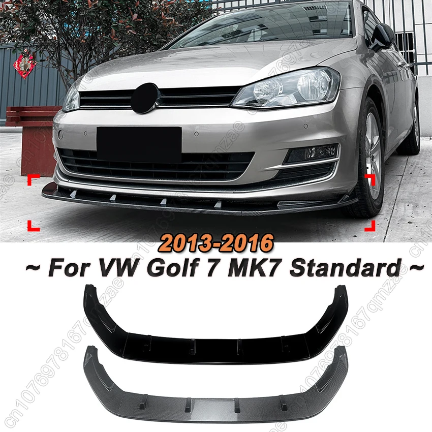 

Передний бампер для Volkswagen Golf 7 Golf MK7 Standard Edition 2013-2016, защитная крышка, диффузор, спойлер, сплиттер, комплекты кузова