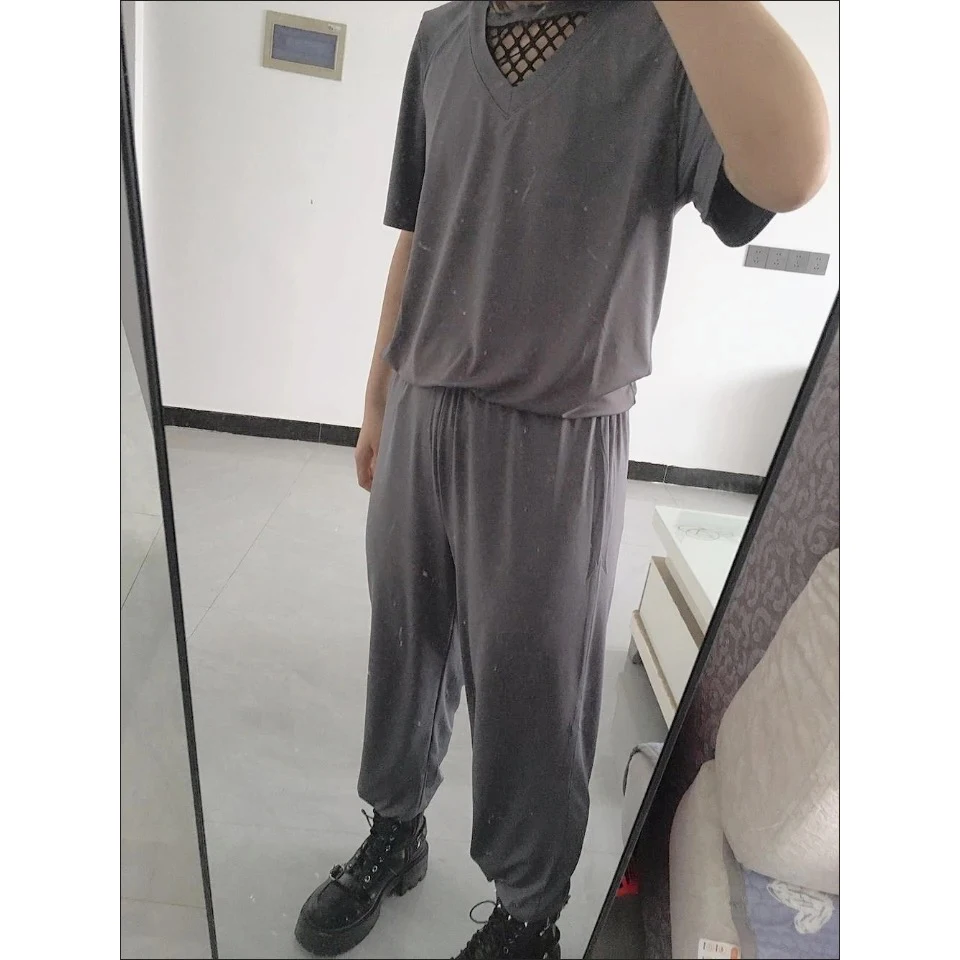 Image of Anime Shippuden Akatsuki Uchiha Itachi Cosplay Kostüme Herren Damen T-Shirt Hose Netz Nagato Ninja Uniform Halloween Karneval Anzug