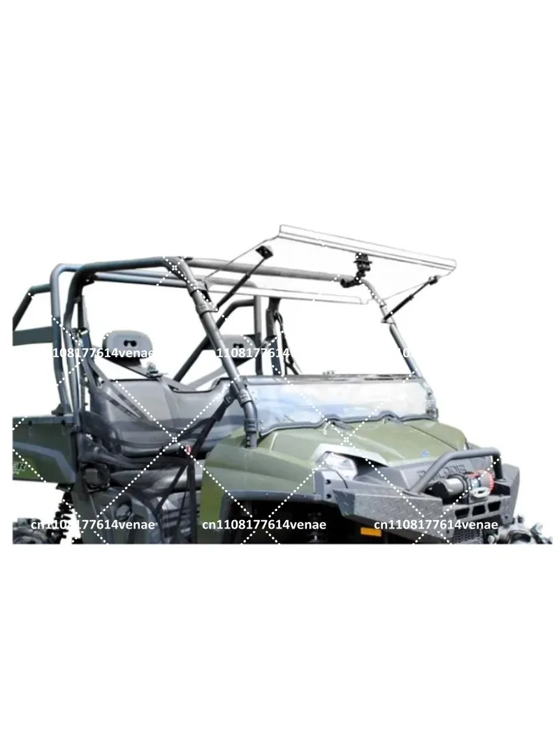 Scratch Resistant Flip Windshield Compatible with 570 800 ATV UTV Body Parts