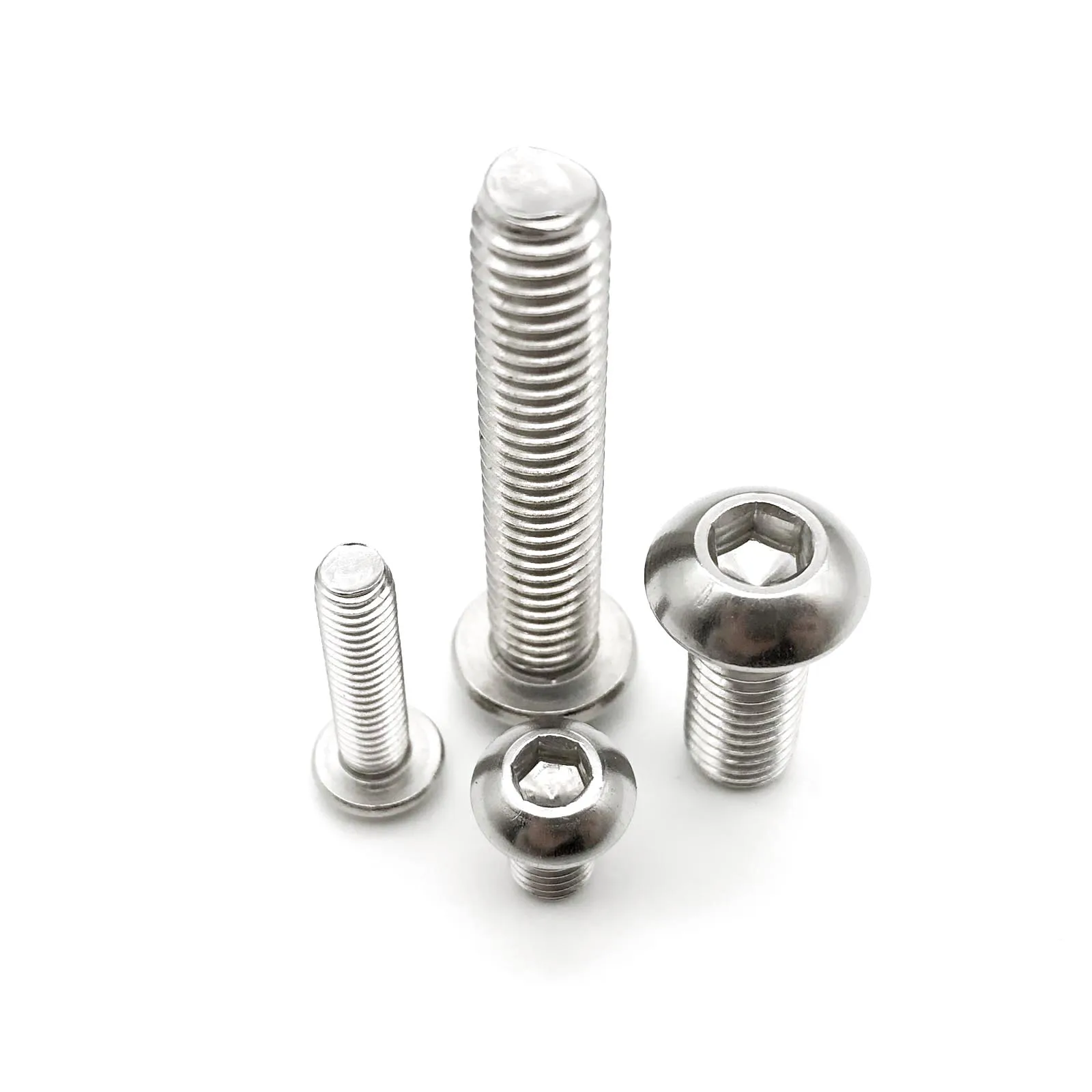 HZYUEGOU M3 M4 M5 M6 M8 A2-70 304 Edelstahl Klasse 10.9 Sechskant-Innensechskant-Schraube mit Senkkopf L=6-100mm – Detail 4