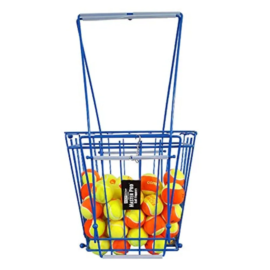 

Корзина для теннисных мячей MasterPro на 72 мяча - Легкое сборивание мячей без инструментов, регулируемая высота, модель A