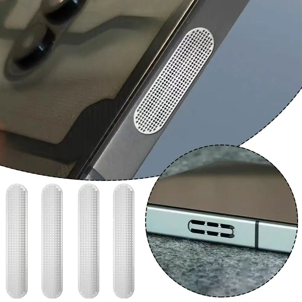 For Nubia Red Magic 10 Pro Plus Phone Dustproof Net Stickers For RedMagic 10 Pro+ Earpiece Speaker Hole Anti-Dust Metal Mesh