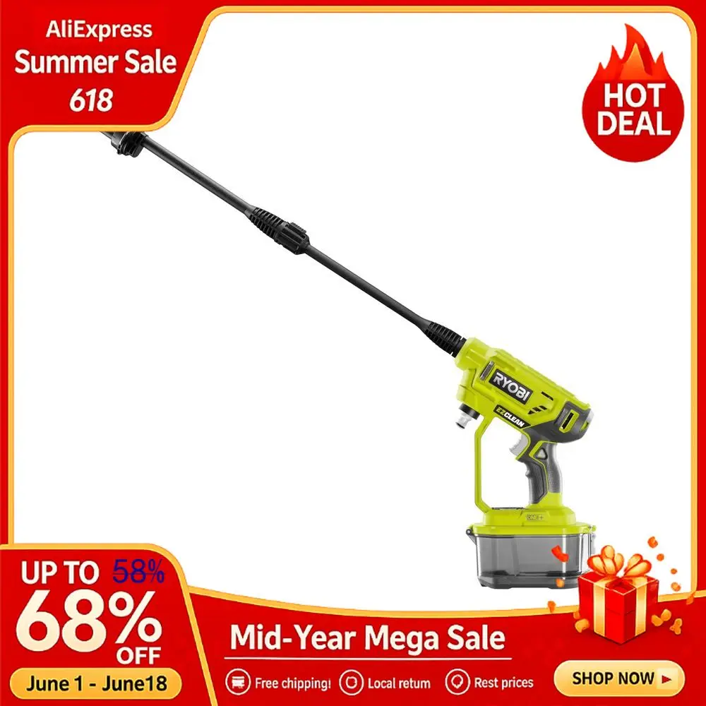 

Battery Pressure Lance 18V ONE 182 l h 22 Bar Body Only Surface Cleaner for Home Cars Driveways, Pressure Washer, Custom