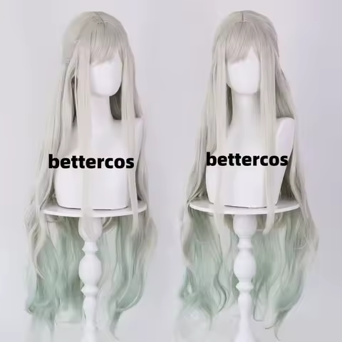 Yashiro Nene Cosplay Wig Synthetic Hair Long Cosplay Halloween Hair Wigs + Wig Cap