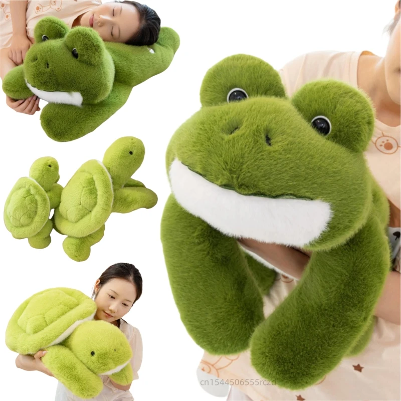 

30-60cm High Quality Cute Frog Plush Doll Pillow Cartoon Soft Long Arm Turtle Plush Toy Home Decoration Gift For Children
