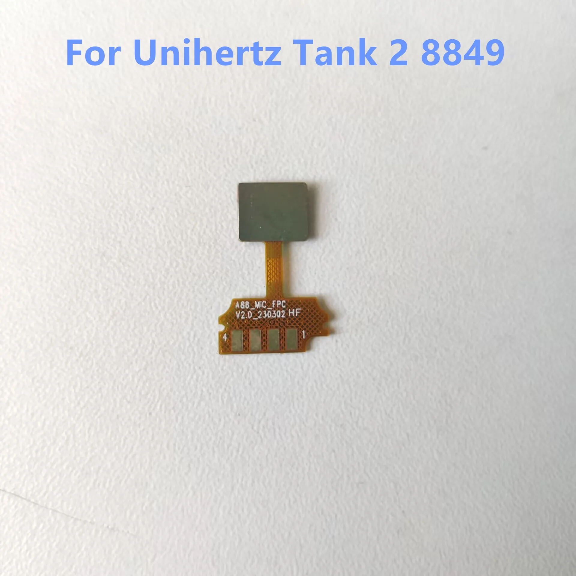 For Unihertz Tank 2 8849 Moible Phone New Original Mic Microphone Flex FPC Cable Original Parts