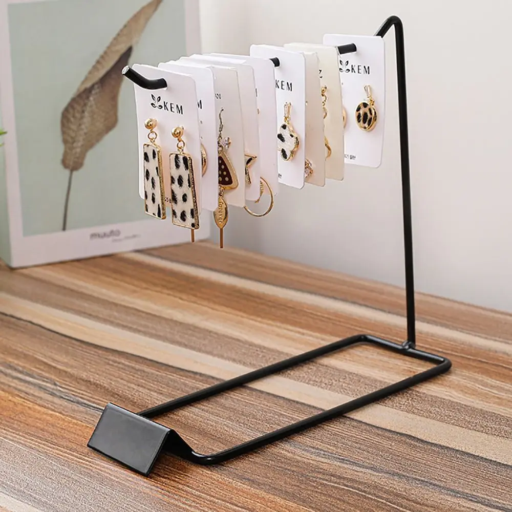 Keychain Bracelet Shelf Decorative Necklaces Easel Metal Creative Jewelry Collection Rack Multi-function Headphone Bracket