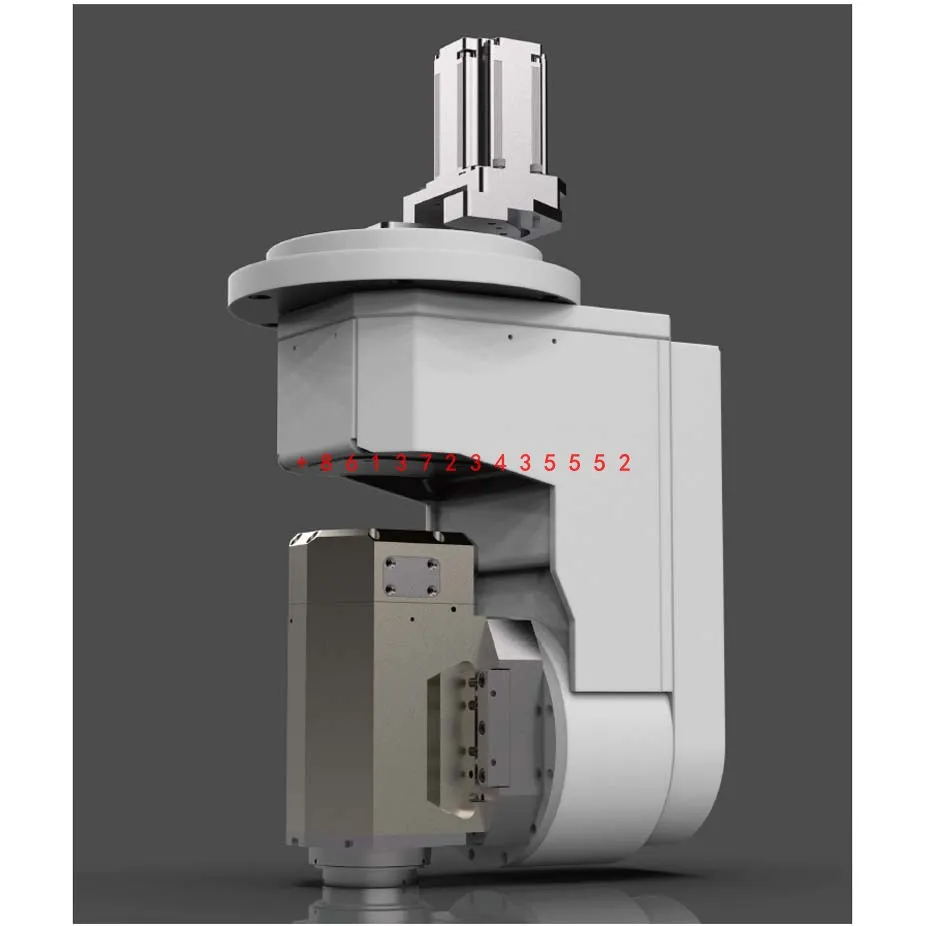 HQD Hanqi 12kw 5-axis machining center-HSK63F water-cooled ATC spindle motor AC rotation axis double swing head