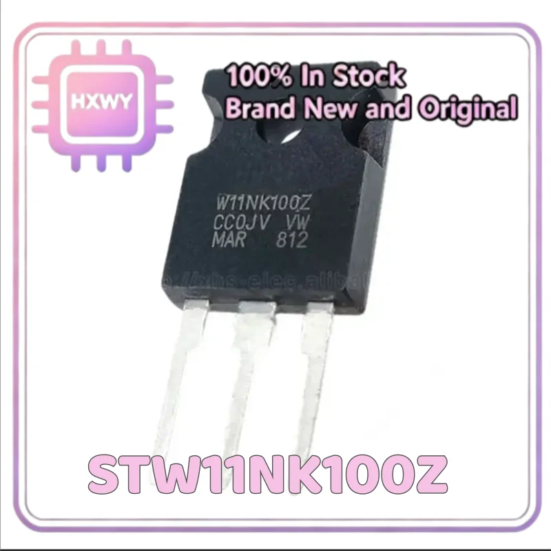 (2/20 Pieces) STW11NK100Z W11NK100Z TO-247 N-channel MOSFET Factory Wholesale Original Electronic Components Fast Shipping
