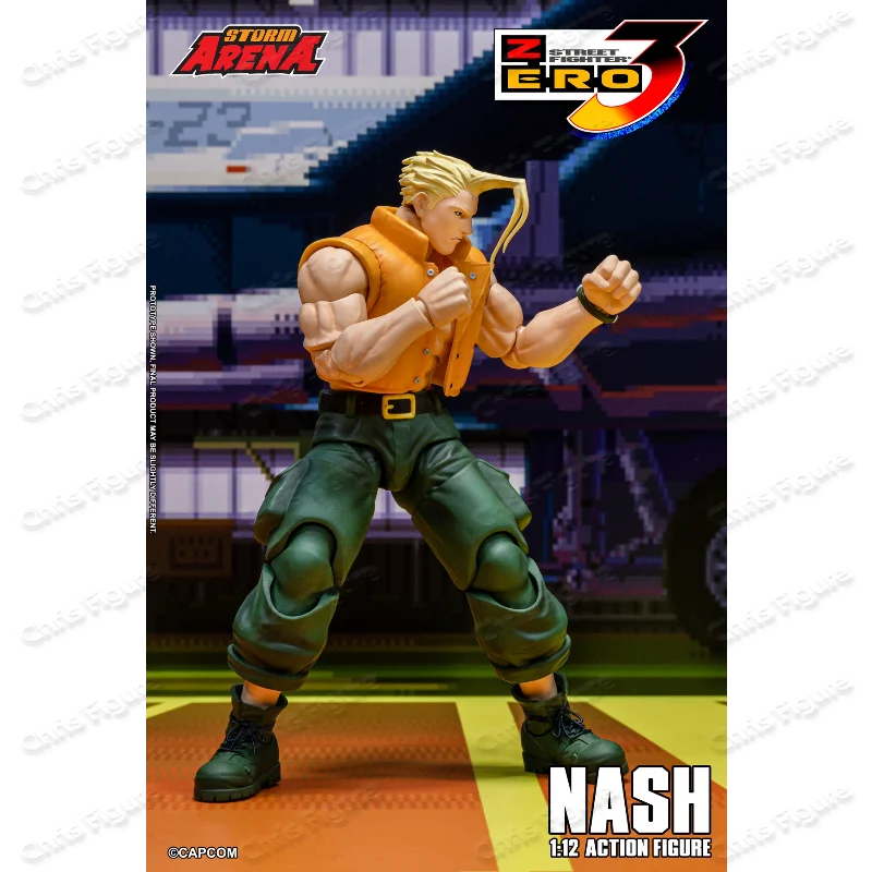 

В наличии: Коллекционная фигурка Storm Toys ST 1/12 Arena Street Fighter 3 Nash, модель игрушки, подарок