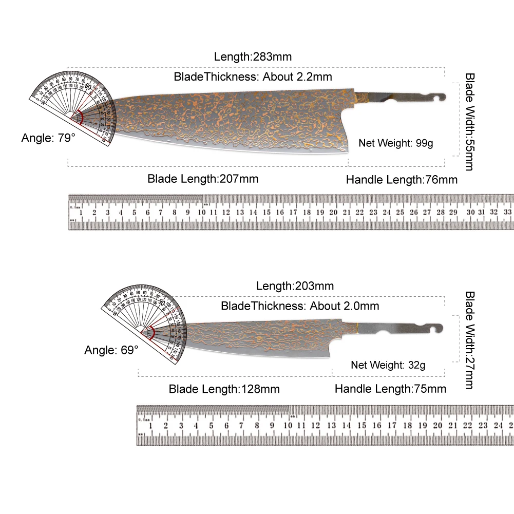 Amber Knife High Quality Kitchen Tools New Arrival Blade Japanese Damascus Steel Very Good Price Global Shipping