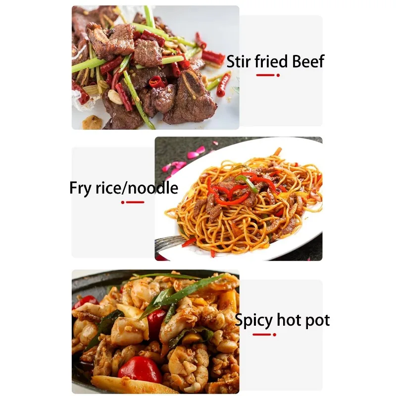 

Commercial Kitchen Equipment Electric Gas Powered Table Top Automatic Stir Fry Wok 150W For Egg Fried Rice Robots Easy