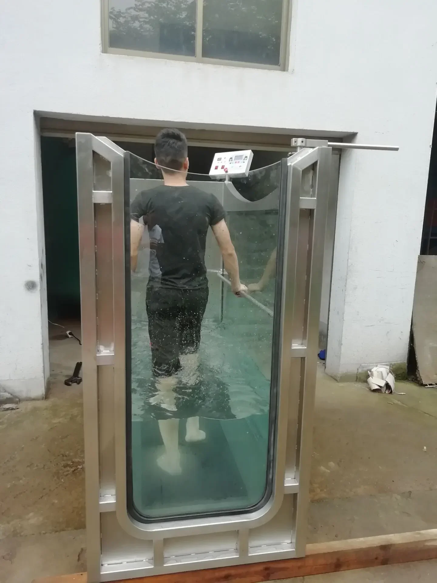 Home Care Equipment Medical Under Water Human UnderWater Treadmill for Physiotherapy Rehabilitation Use Running Machine