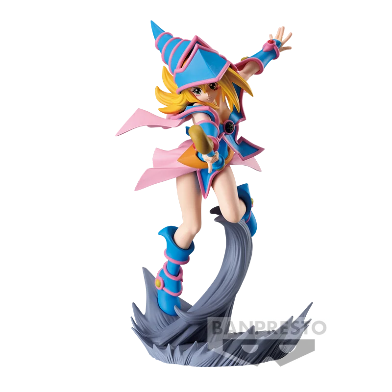 BANDAI-BANPRESTO GENKOU ZEKElli, Yu-Gi-Oh!, en stock Yami Yugi Anime Action Figure, Dark Magician Girl, Toy Gift, Model Collection