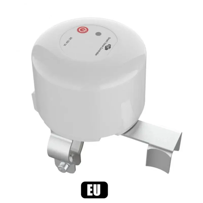 Tuya Inteligente WiFi Válvula De Gás, Controlador De Vazamento Ajustável, Gás Manipulator, Suporta Alexa, Plug UE