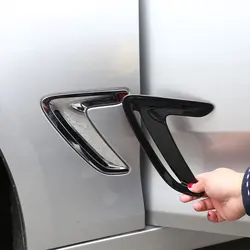 For BMW 3 Series GT F34 3GT 2013-2019 Car Side Body Air Vent Covers Trim Fender Decoration Stickers ABS Side Fender Protection