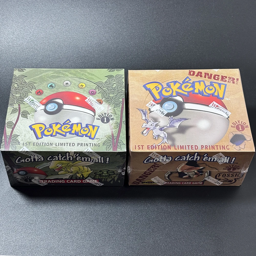 fossil set booster box Pokemon 1st Edition Fossil Booster Pack – Cards and Comics Central main image 1