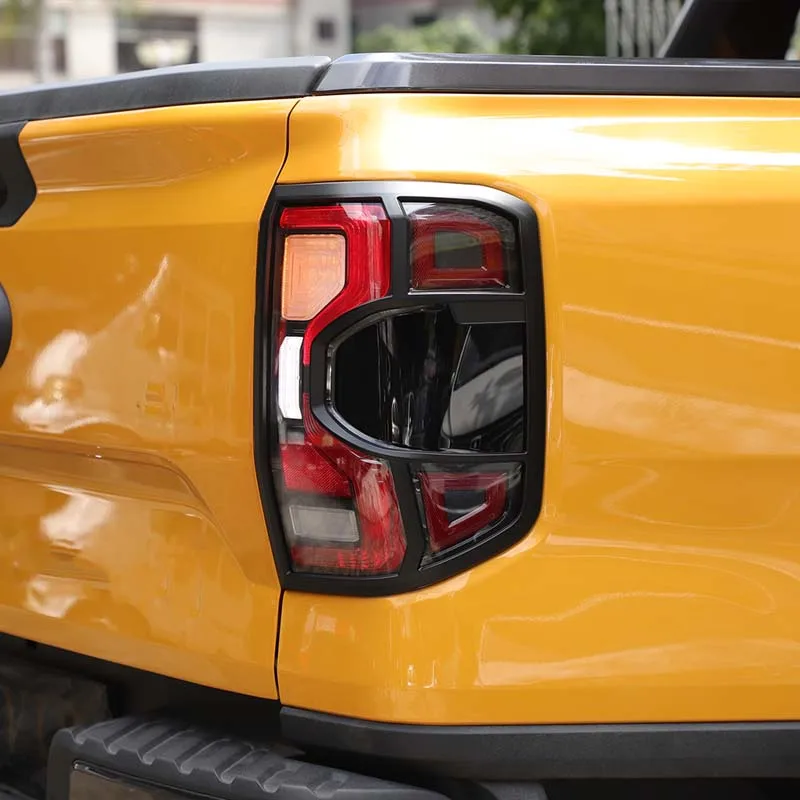 Front headlight frame and tail light frame For Ford Ranger Wildtrak T9 2023 2024 2025 Accessories