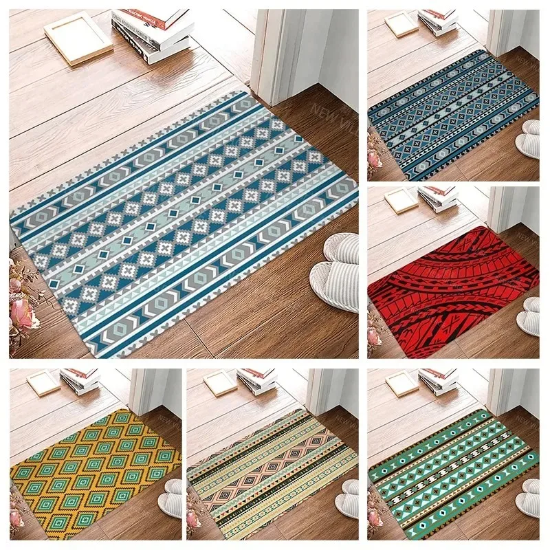 Anti-Rutsch-Badematte, Badezimmer, kleiner Teppich, Duschmatte, Heimdekoration, Fußmatte, Küche, Persien, Vintage-Mandala, Schlafzimmer, Eingangsbereich, Matten