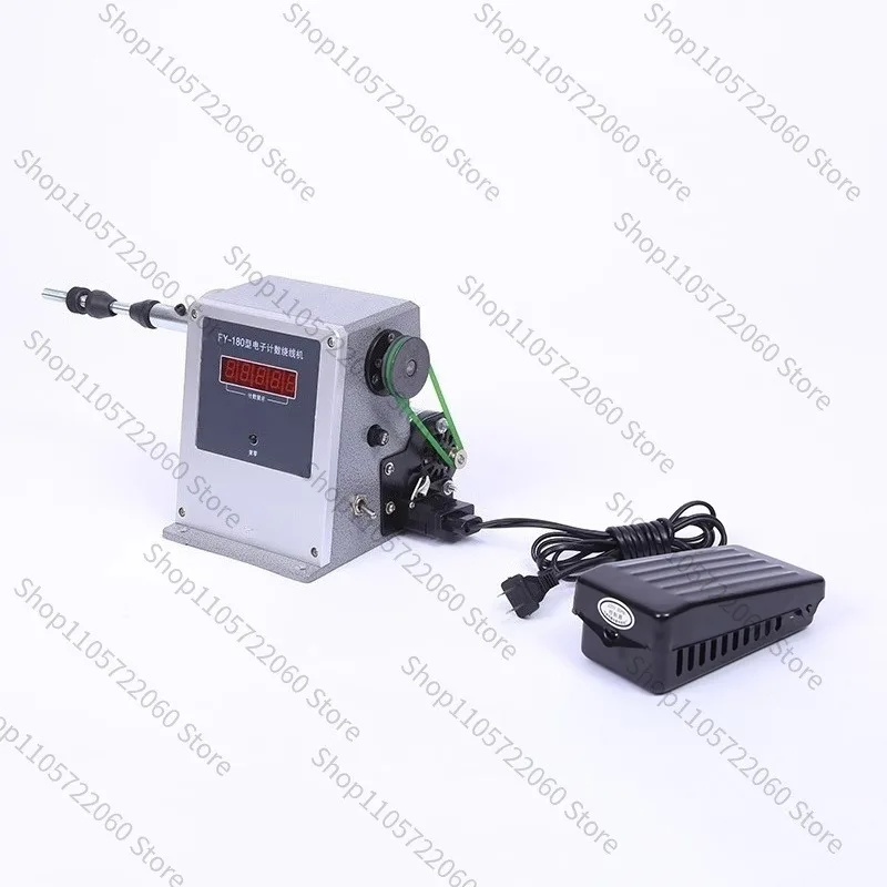 Electric Counting Coil Winder, Small Coil Winding Equipment, DIY Coil Processing Tool, Model FY180