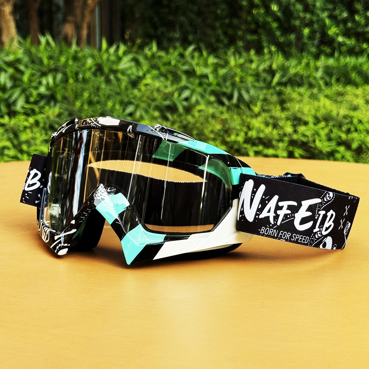 نظارات للدراجات النارية على الطرق الوعرة للجنسين، عدسات عالية الوضوح، نظارات دراجات نارية مضادة للضباب، نظارات ركوب الخيل، دراجة نارية MX للطرق الوعرة