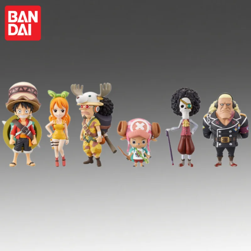 

В наличии: Оригинальная фигурка Bandai Banpresto WCF One Piece (Луффи, Нами) — новая, в коробке, модель аниме-персонажей, игрушка.