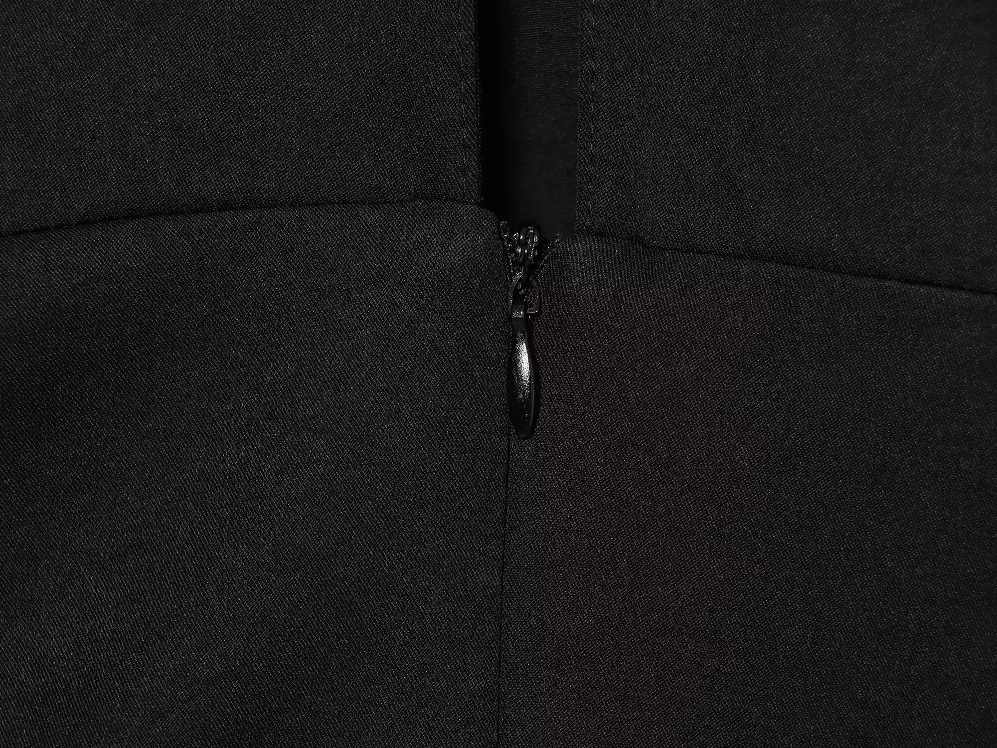 TFMLN Damen Einfarbiges Langes Kleid Rundhals Lange Ärmel Rüschenkanten-Dekoration Sommerkleidung Modische Elegante Schlanke Kleider – Detail 11