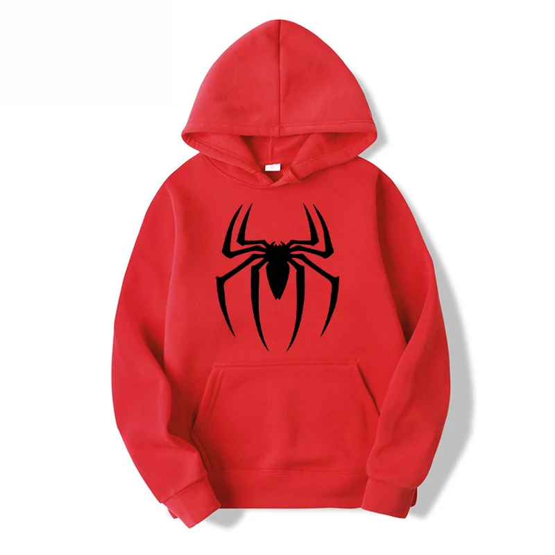 2023 Autumn/winter men's new spider sports printed hoodie pullover hoodie men's casual designer sports casual pullover