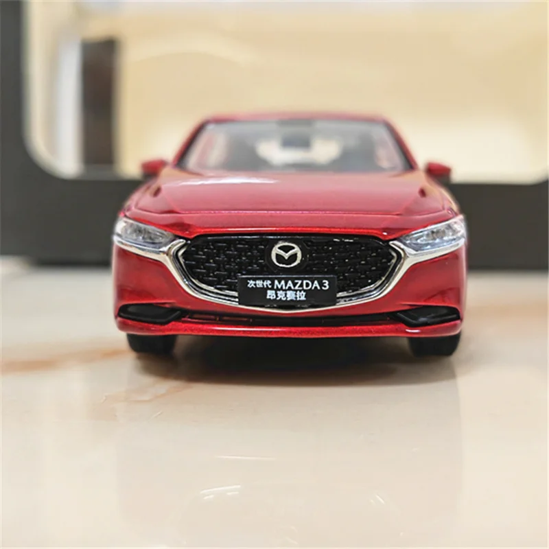 1/43 MAZDA Axela Coupe Alloy Car Model Diecast Metal Toy Vehicles Car Model Simulation Miniature Scale Collection Childrens Gift