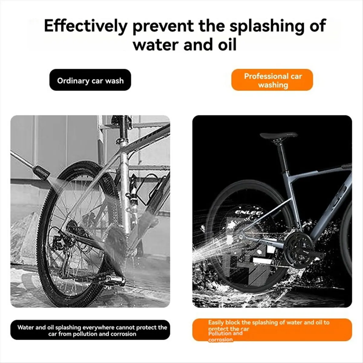 ABXY  Bicycle Disc Protective Cover, Neoprene Protective Covers for Disc Brakes, Skull Model (1pc)
