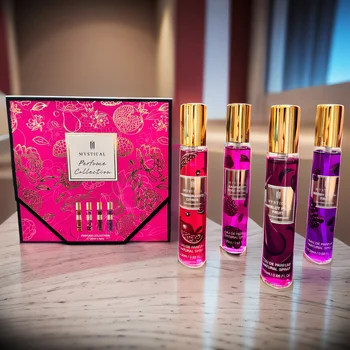 MYSTICAL 여성용 향수 선물 세트, 어머니의 날, 크리스마스, 발렌타인 데이 선물, 지속적인 신선한 과일 향, 에 적합