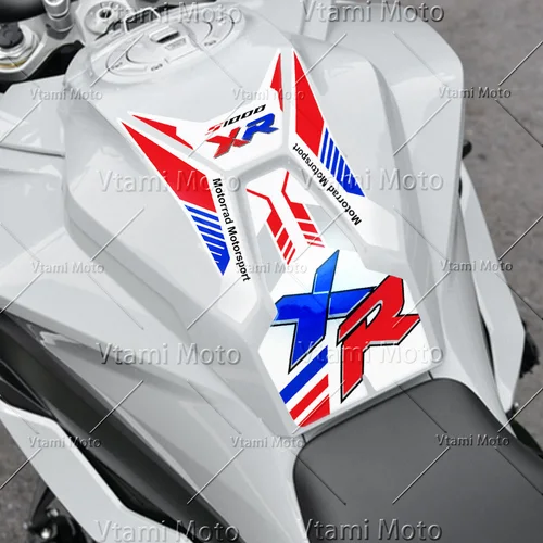 Imagen 2 del producto Pegatina de tanque de motocicleta 3D, almohadilla de protección, accesorios para S1000XR Triple Black S1000 XR 2020 2021 2022 2023 2024