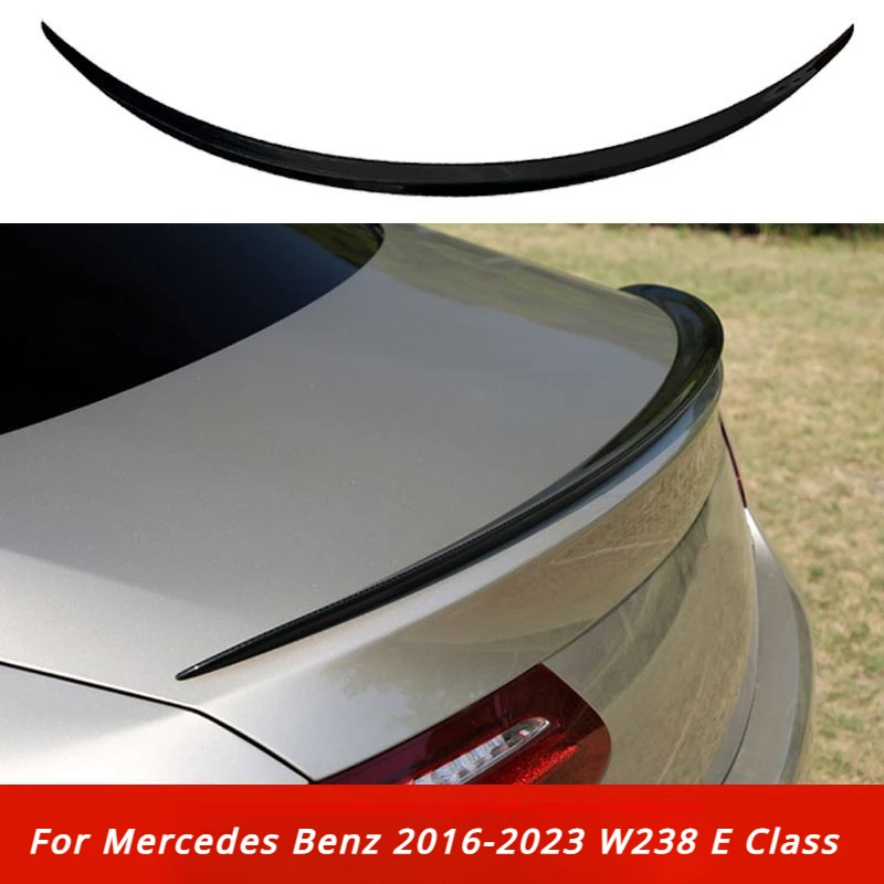 

For Mercedes-Benz W213 E-COUPE 2-DOORS W238 E200 E300 E53 2017-2020Spoiler ABS Material Primer Color Car Rear Trunk Wing Spoiler