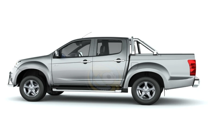 4 Pcs Black Outside Windows Rubber for Isuzu D-MAX 2013-2018 Window Sealing Strip Glass Protector 9-98052198-2
