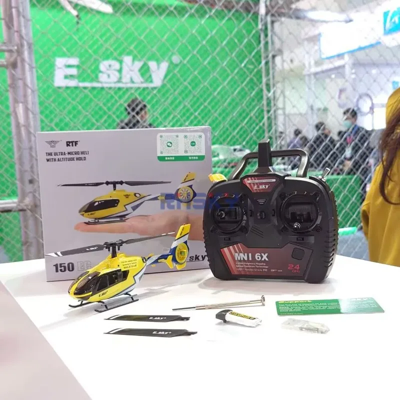 ESKY150EC Hummingbird Aviação Controle Remoto Combate Helicóptero Não Tripulado Modelo Simulador Brinquedos Infantis