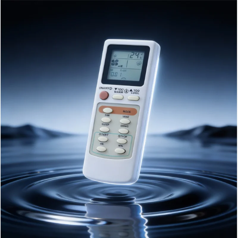 

KL Spot Goods Remote Control for Mitsubishi Air Conditioner Models MSD-09NV MSD-12NV MSH-09NV MSH-18NV EG9B Replacement Universa