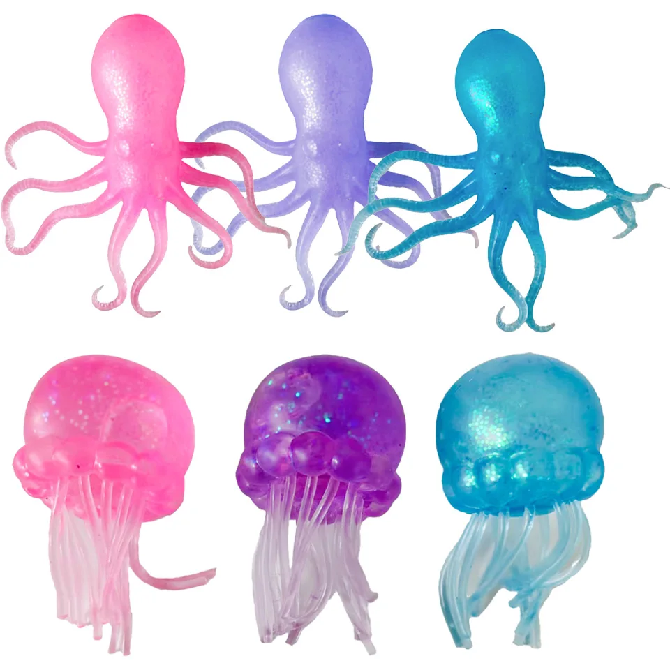 Juguete Sensorial Antiestrés de Medusa de Gelatina Squishies Nee Doh 2026, Juguete Sensorial de Agua Suave para Aliviar el Estrés