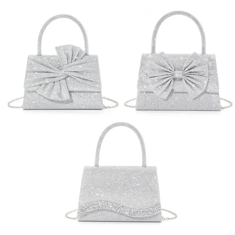 

Stylish Party Clutch with Sequins and Closure Shoulder Bag Crossbody Purse for Wedding or Out 547A