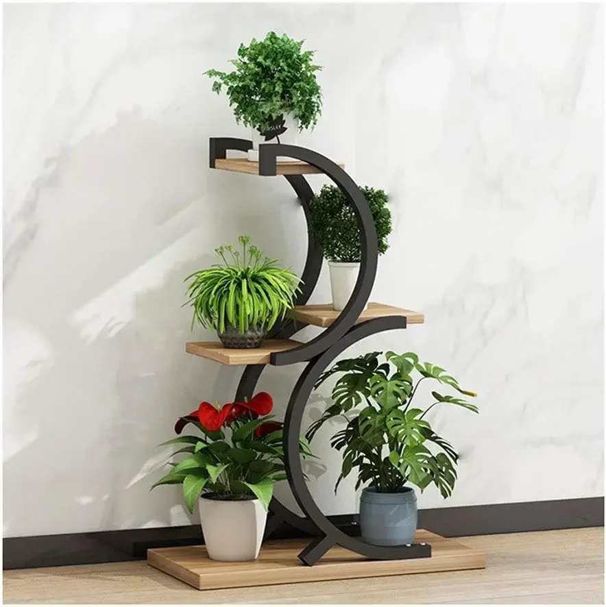 

Plant Flower Stand Small Floor-Standing Suitable for Balcony and Living Room 2/3 Layer Load-Bearing Plant Flower Stand