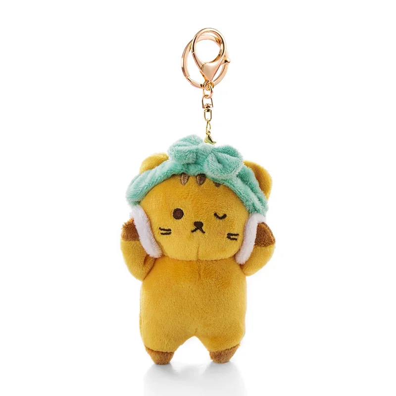 1PC Cute Stuffed Animals Plush Doll Pendant Plush Toy Bag Accessories Kawaii Keychain Keyring Cartoon Kids Baby Birthday Gifts