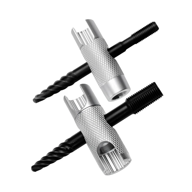 4 Way Zerk Grease Fittings Removal Tool 2 Piece Hand for Maintenance